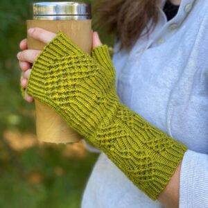 Tea & Crumpets Fingerless Mitts