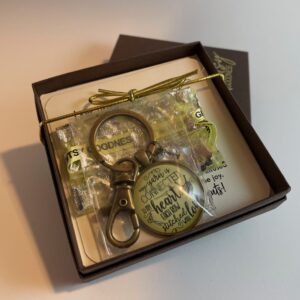 Gutsy Goodness Handmade Knitting Key Ring