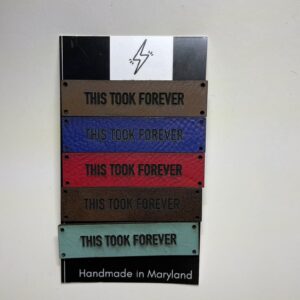 Infamous Cuts Leather Labels