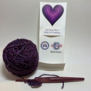 Purple Heart Crochet Needles