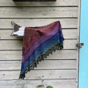Earth, Water, Fire & Air Shawl
