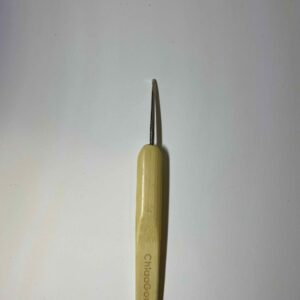 ChiaoGoo Natural Bamboo Metal Head Crochet Hooks