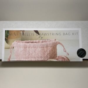 Mini Trellis Drawstring Bag Knit Kit