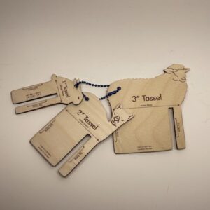 Fiber Animal Tassel Making Tool Set