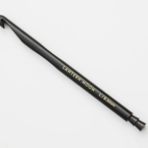 Lantern Moon - Single End Ebony Crochet Hook