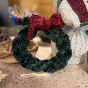 A Gentle Whisper Deck the Halls Wreath