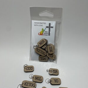 Feline Faithful Designs Increase & Decrease Stitch Markers