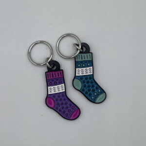 Fox & Pine Warm & Cozy Socks Progress & Stitch Markers