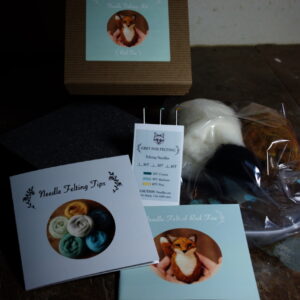 Grey Fox Felting Needle Felting Kits