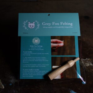 Grey Fox Felting Felting Needle Handle