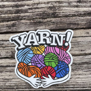 Anna B. Shop Yarn Sticker