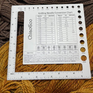 ChiaoGoo Swatch/Needle Gauge